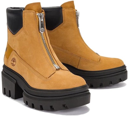 (Women) Timberland Everleigh Front-Zip Boot 'Wheat Nubuck' A5YHM Shop (Women) Timberland Everleigh Front-Zip Boot 'Wheat Nubuck' A5YHM