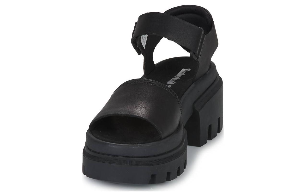 Lookbook (W) Sandalia Timberland Everleigh 'Black Comfort' Negra. TB0A5UKZ0011