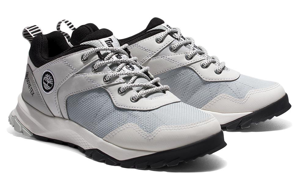 (W) Timberland Fabric Leather Low 'Grey' 圖 3