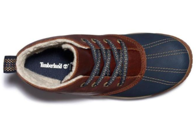 Lookbook (Women) Timberland Fashion Short Boot 'Blue Brown' A1631358