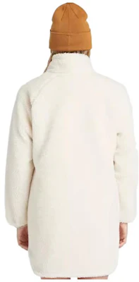 (Women) Timberland Fleece Jacket Smoke White Full-Zip Outdoor Coat A6HMN-V04 Lookbook (Women) Timberland Fleece Jacket Smoke White Full-Zip Outdoor Coat A6HMN-V04
