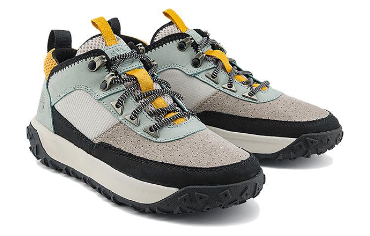 Shop Timberland 添柏嵐 舒適 回彈輕便 低幫 戶外功能鞋 女款 灰色