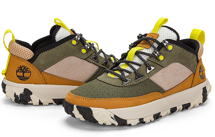 Lookbook (W) Timberland GreenStride Motion 6 Rendah 'Wheat Nubuck dengan Beige' Kasut A5VTNW