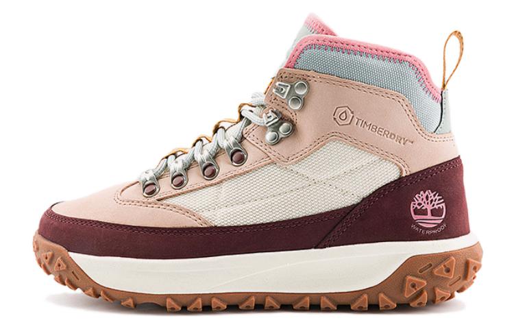 (Women) Timberland Greenstride Motion 6 Waterproof Mid Boots &#x27;Pink&#x27; A2MVH