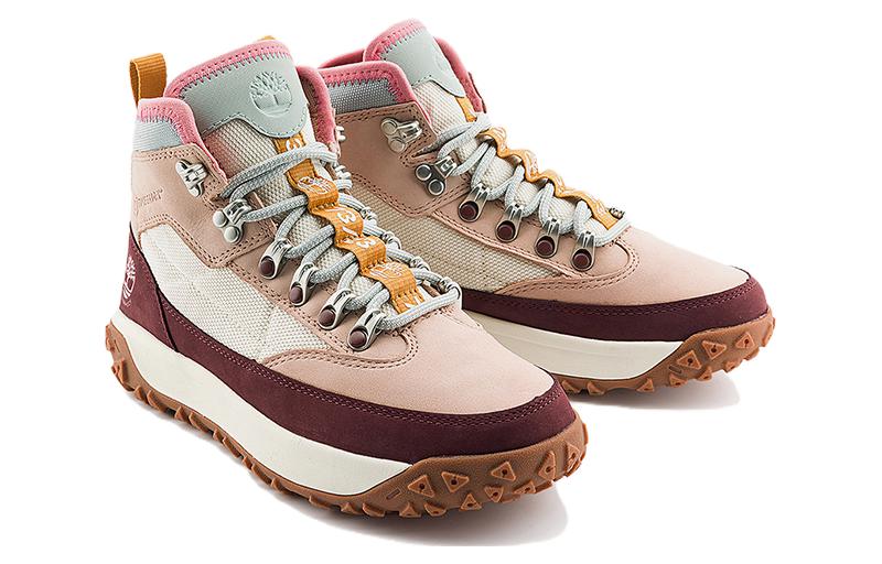 Lookbook (W) Timberland Greenstride Motion 6 Boots Waterproof Mid 'Pink' A2MVH