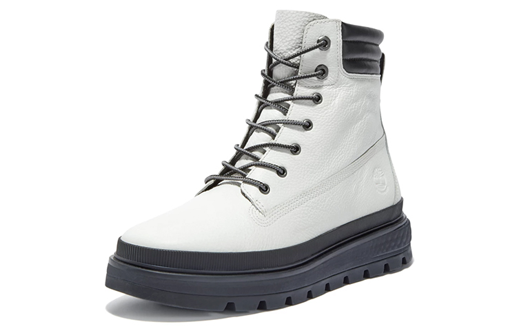 Lookbook Timberland添柏嵐 RAY CITY 休閒皮革戶外靴 女款 白色
