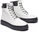 Shop Timberland添柏嵐 RAY CITY 休閒皮革戶外靴 女款 白色