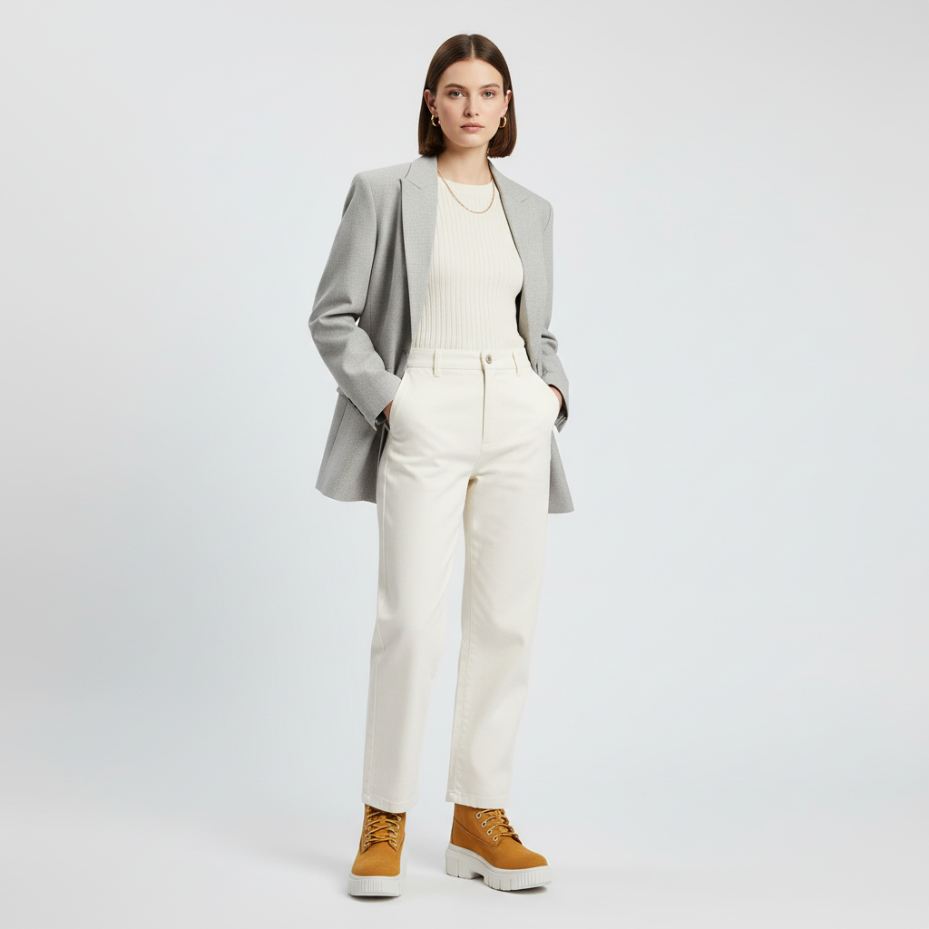 Lookbook (W) 팀버랜드 그레이필드 부츠 '휘트' A5P2D