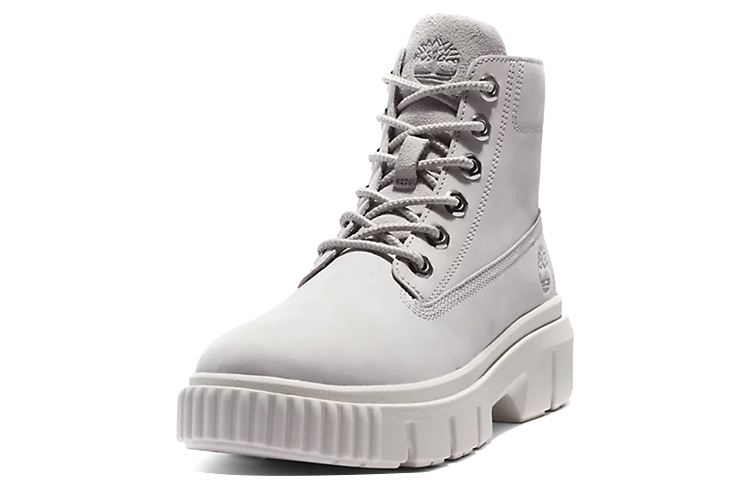 Lookbook (Women) Timberland Greyfield Lace-Up Mid 'Grey' A5RPR032