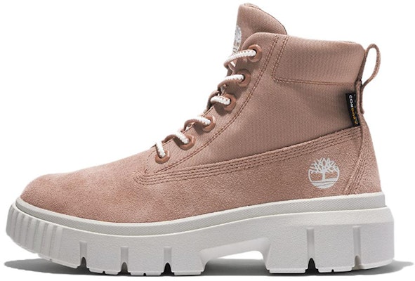 (Women) Timberland Greyfield Mid 'Pink Outdoor Boot' A2KUE662 Buy (Women) Timberland Greyfield Mid 'Pink Outdoor Boot' A2KUE662