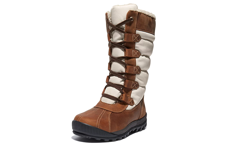 Lookbook (W) Timberland Heren Mid-Top Outdoor Boot ''Bruin en Wit'' 6910B214
