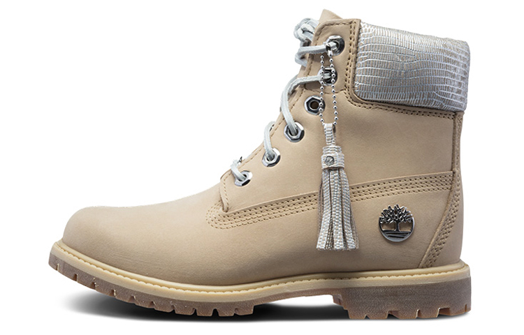 (Women) Timberland Heritage 6-Inch Waterproof Leather Boots 'Light Pink Nubuck' A1UX2