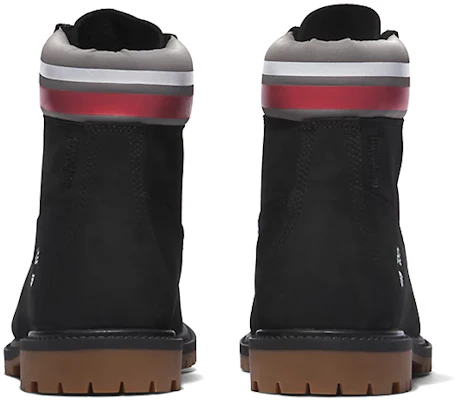 (W) Timberland Heritage 6" Mid 'Hitam Abu-abu Pink' A5M58001 Details for (W) Timberland Heritage 6" Mid 'Hitam Abu-abu Pink' A5M58001