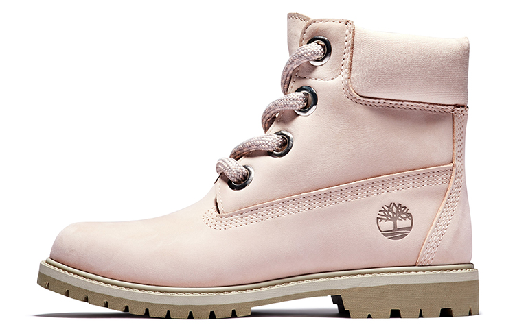 (W) Timberland Heritage 6 Inch Waterproof Boots 'Light Pink Nubuck'