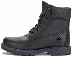(Women) Timberland Heritage 6 Inch Waterproof Boot 'Black Leather Rubber Outsole' A5Q9S (Women) Timberland Heritage 6 Inch Waterproof Boot 'Black Leather Rubber Outsole' A5Q9S