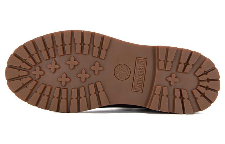 (W) Timberland Heritage 6 Inch Waterproof Boots 'Black Nubuck with Pink Teal Plaid' 圖 4