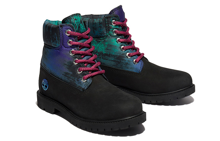 Shop (W) Bota Timberland Heritage 6" Impermeable de Cuero y Tela 'Negra' A2G2KW