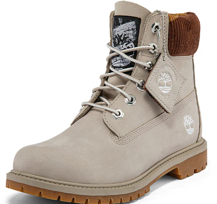 (W) Timberland Heritage 6英寸防水宽版靴 '米色磨砂皮迷彩' A2M83W Order (W) Timberland Heritage 6英寸防水宽版靴 '米色磨砂皮迷彩' A2M83W
