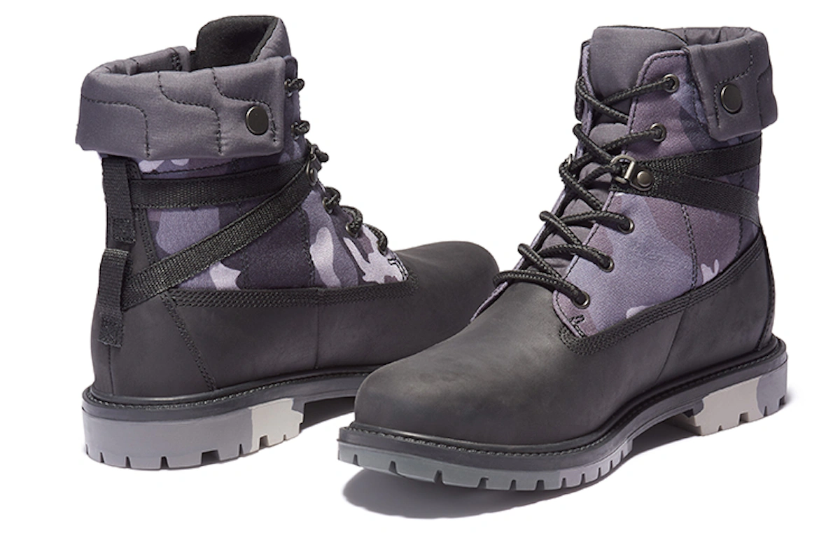 (Women) Timberland Heritage EK+ 6 Inch WaterProof Boot 'Black Full Grian'