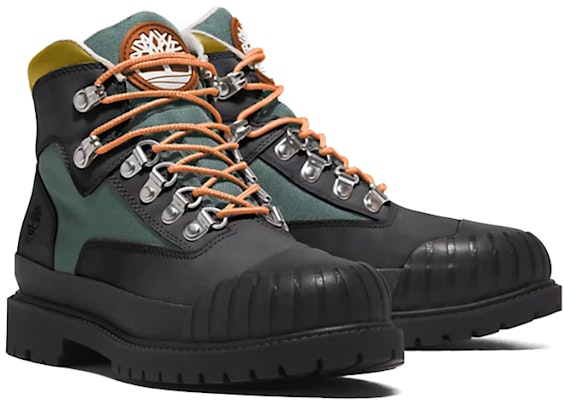 (Women) Timberland Heritage Rubber Toe Hiking Boots 'Black' A43TU001 Shop (Women) Timberland Heritage Rubber Toe Hiking Boots 'Black' A43TU001