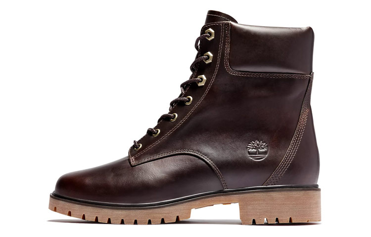(W) Timberland High-Top Martin Boots 'Dark Brown'