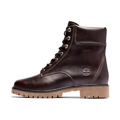 (W) Timberland High-Top Martin Boots 'Dark Brown'