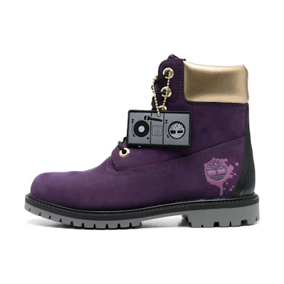 (W) Timberland High-Top Outdoor Boots 'Purple'