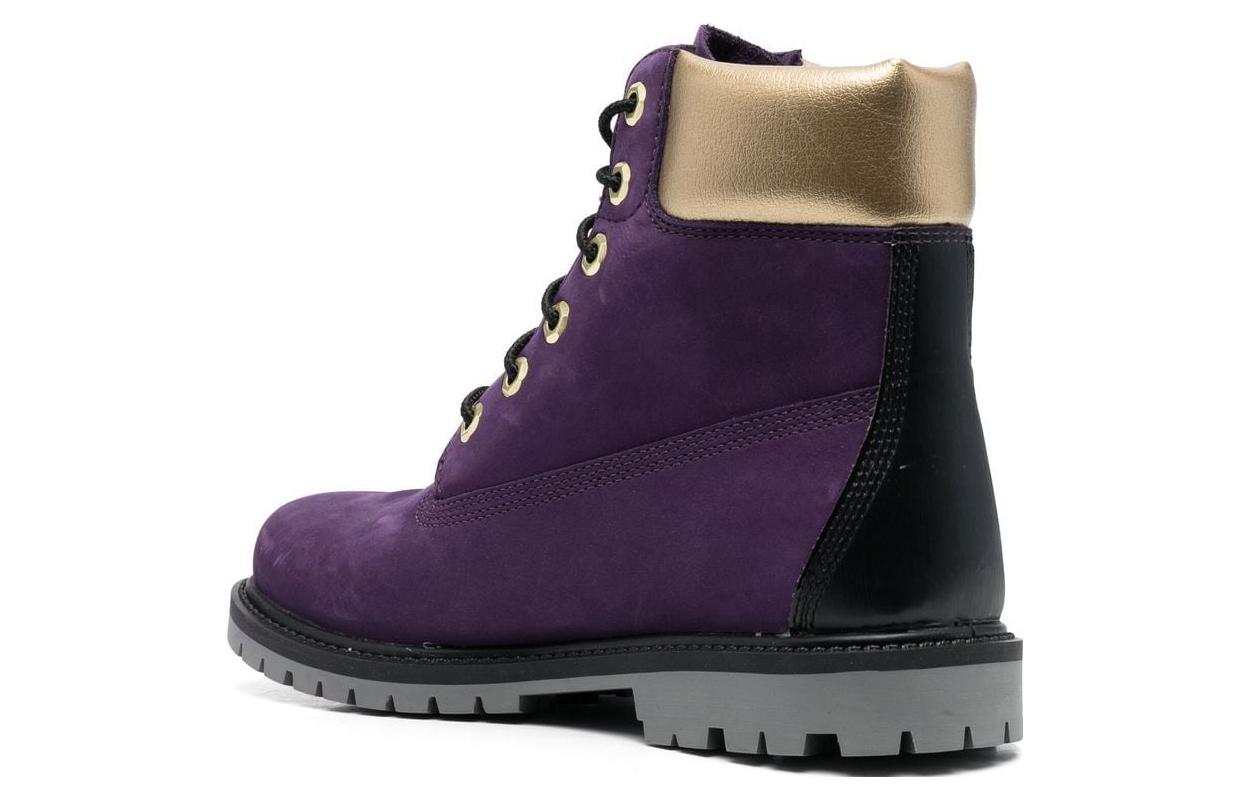 Lookbook 添柏岚 耐磨減震 高筒 戶外靴 女款 紫色