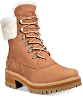 Lookbook Timberland添柏蘭 高筒戶外休閒 馬丁靴 女款 栗色