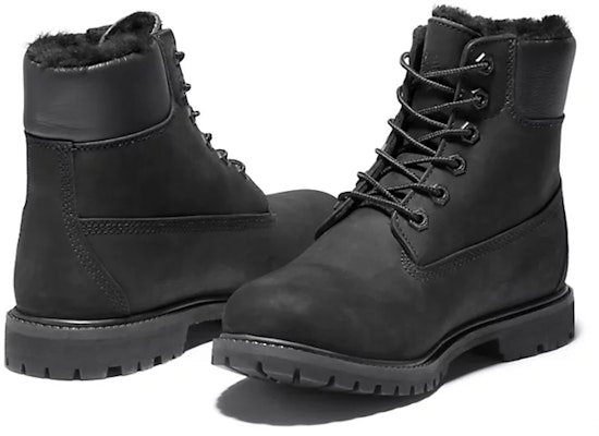 (Women) Timberland High-Top Snow Boots 'Black' A1U7S001 Lookbook (Women) Timberland High-Top Snow Boots 'Black' A1U7S001
