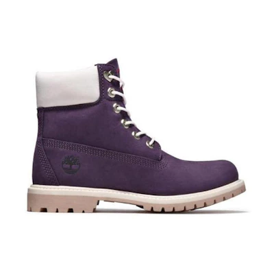 (W) Timberland High-Top Waterproof Work Boot 'Deep Purple'