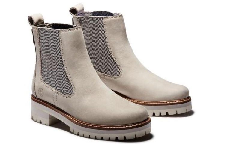 (W) Timberland High-Top Waterproof Work Boots 'Medium Grey' 圖 3