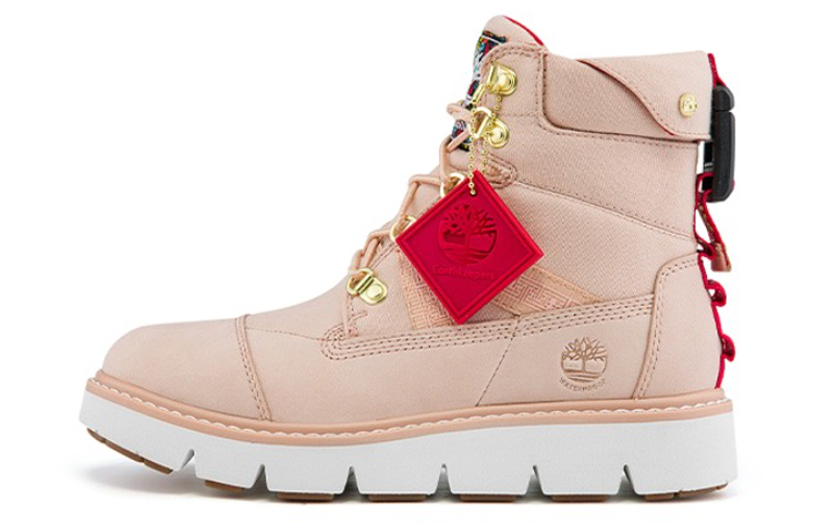 (Women) Timberland Raywood EK+ 6 Inch Waterproof Boots 'Pink' A2PXQ