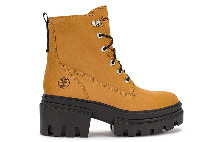 (W) Timberland Everleigh 6 Inch Boots 'Wheat Full Grain' 圖 2