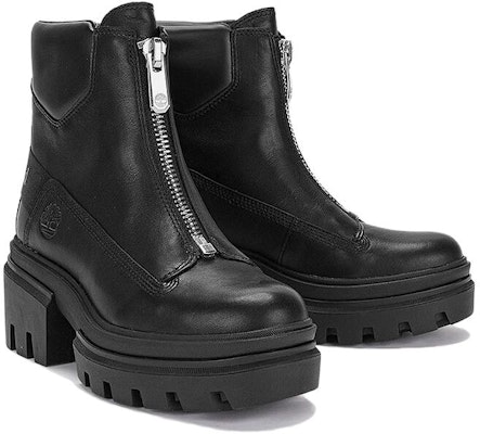 (W) Timberland Everleigh But Zip Hadapan 'Hitam Nubuck' A5YJV Shop (W) Timberland Everleigh But Zip Hadapan 'Hitam Nubuck' A5YJV