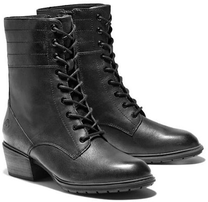 添柏嵐耐磨防滑高筒工裝靴 女款 黑色 Lookbook 添柏嵐耐磨防滑高筒工裝靴 女款 黑色