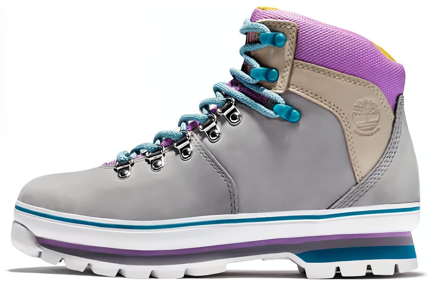 (Women) Timberland Hiker Mid Grey 'Fashion Trend High-Top Work Boots' A412W030