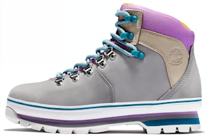 (Women) Timberland Hiker Mid Grey 'Fashion Trend High-Top Work Boots' A412W030 (Women) Timberland Hiker Mid Grey 'Fashion Trend High-Top Work Boots' A412W030