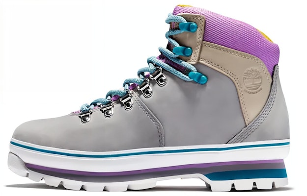 (Women) Timberland Hiker Mid Grey 'Fashion Trend High-Top Work Boots' A412W030 Buy (Women) Timberland Hiker Mid Grey 'Fashion Trend High-Top Work Boots' A412W030