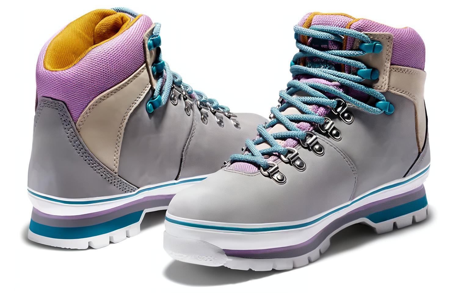 Order (W) ティンバーランド ハイカー ミッド グレー ハイカットブーツ A412W030