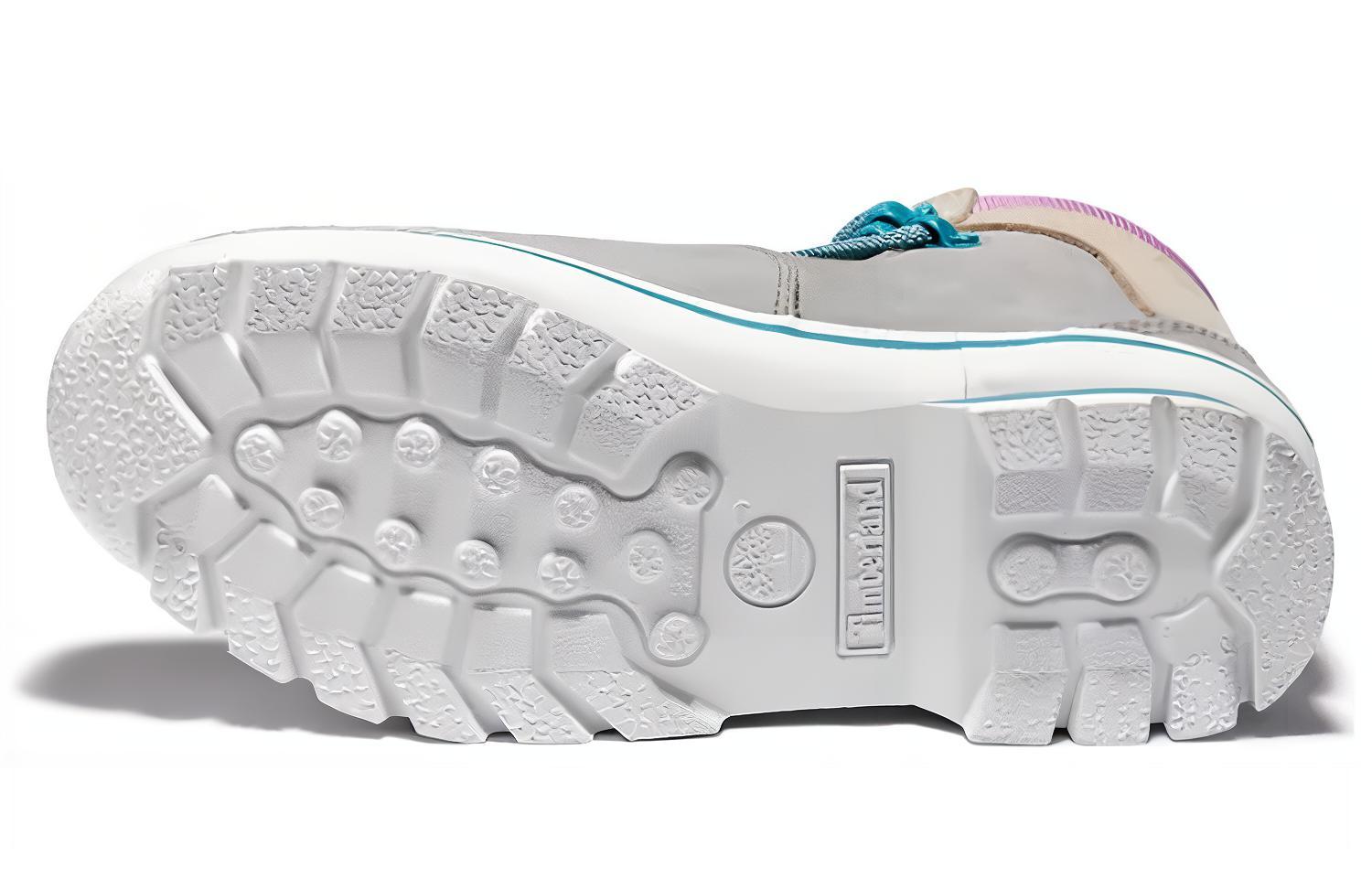 Shop (W) ティンバーランド ハイカー ミッド グレー ハイカットブーツ A412W030