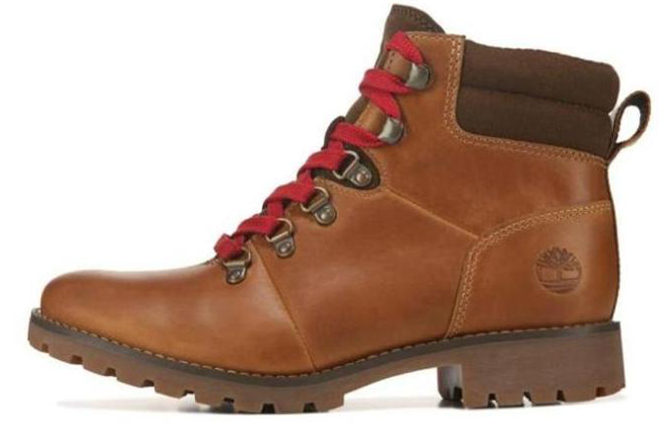 (Women) Timberland Hiking Shock Absorption Work Boot 'Red Brown' 94825-T3