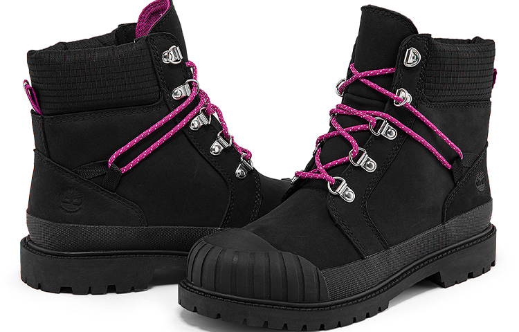 Purchase Timberland添柏嵐 戶外休閒高筒防水馬汀靴 女款 黑色