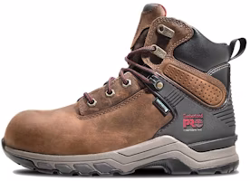 (Women) Timberland Hypercharge 6' Waterproof Work Boot 'Black Brown' A4115214 (Women) Timberland Hypercharge 6' Waterproof Work Boot 'Black Brown' A4115214