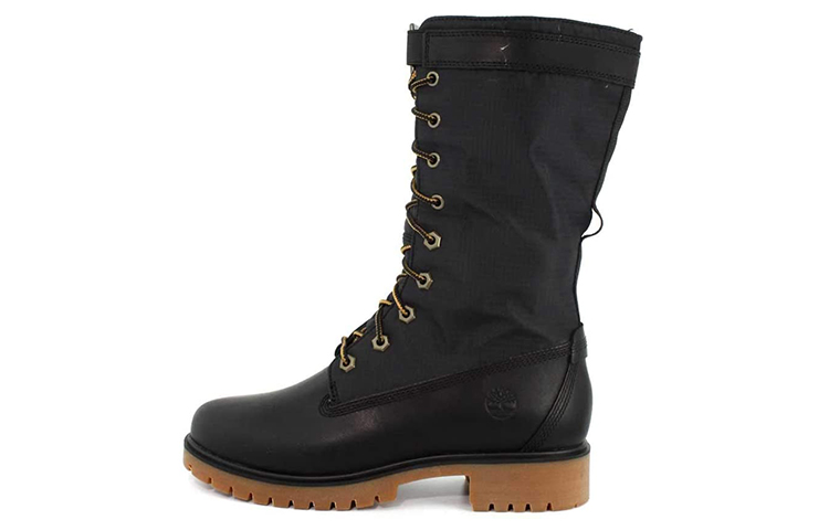 (Women) Timberland Jayne Waterproof Gaiter Fold-Down Boot 'Black' A1SYB