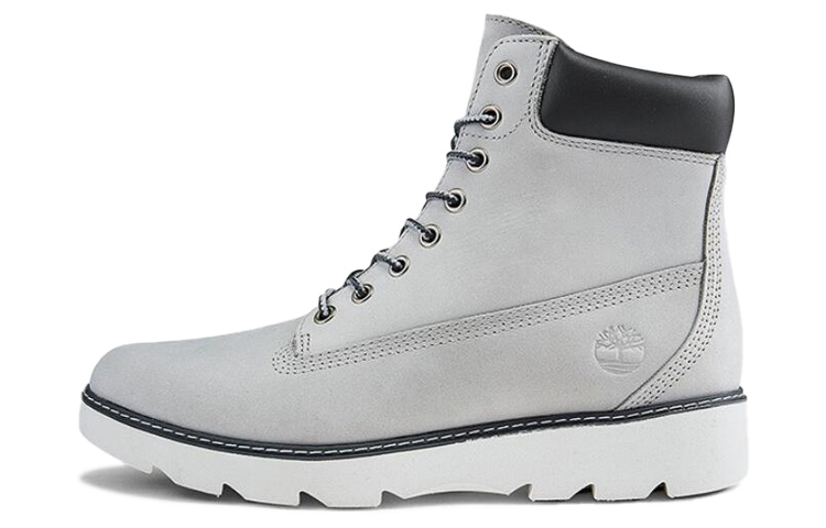 (Women) Timberland Keeley Field 6 Inch Wide-Fit Boots 'Light Grey' A26JM