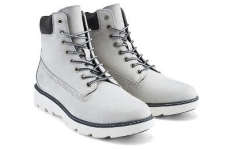 Lookbook (Women) Timberland Keeley Field 6 Inch Wide-Fit Boots 'Light Grey' A26JM