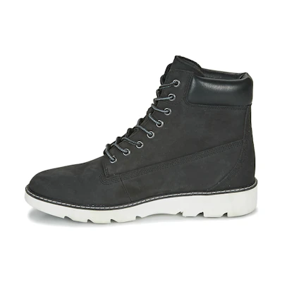 (W) Timberland Keely Field 6 inch Hiking Boots 'Black Nubuck'