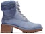 (W) Timberland Kinsley 6-Inch 'Sky Blue Waterproof High-Heel' Biru Kalis Air A2HSA073