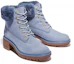 Shop (W) Timberland Kinsley 6-Inci 'Sky Blue Tahan Air Hak Tinggi' A2HSA073